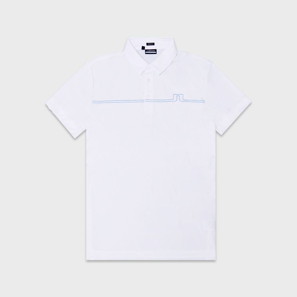 제이린드버그 클레이 남성 레귤러핏 골프 PK 반팔 티셔츠